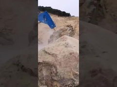 採掘現場の断片ハンマー