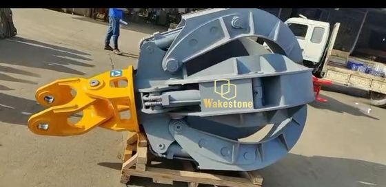 Hydraulic Log Grapple Construction Excavator Rotating Log Grab hydraulic grab Lotus grab