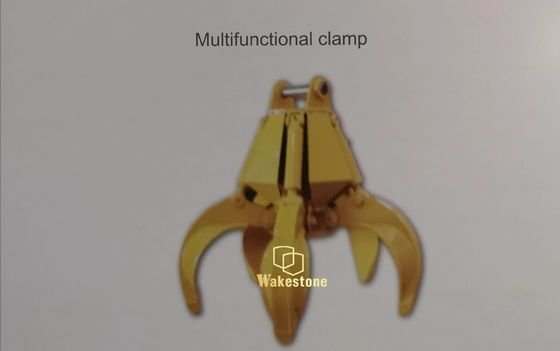Hydraulic Log Grapple Construction Excavator Rotating Log Grab hydraulic grab Lotus grab