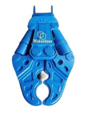 Excavator hydraulic shears for crushing and secondary demolition