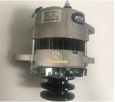 Excavator parts alternator 6BD1 generator,EX200-1 generator