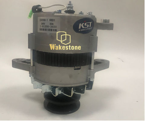 Excavator parts alternator 6BD1 generator,EX200-1 generator