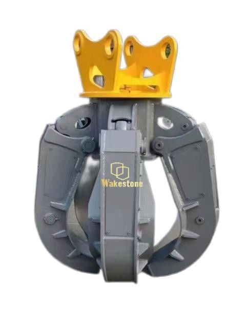 Hydraulic Log Grapple Construction Excavator Rotating Log Grab hydraulic grab Lotus grab